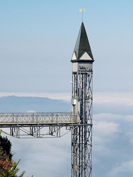 Thang máy ngoài trời cao nhất châu Âu