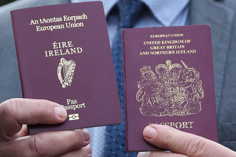 hộ chiếu ireland
