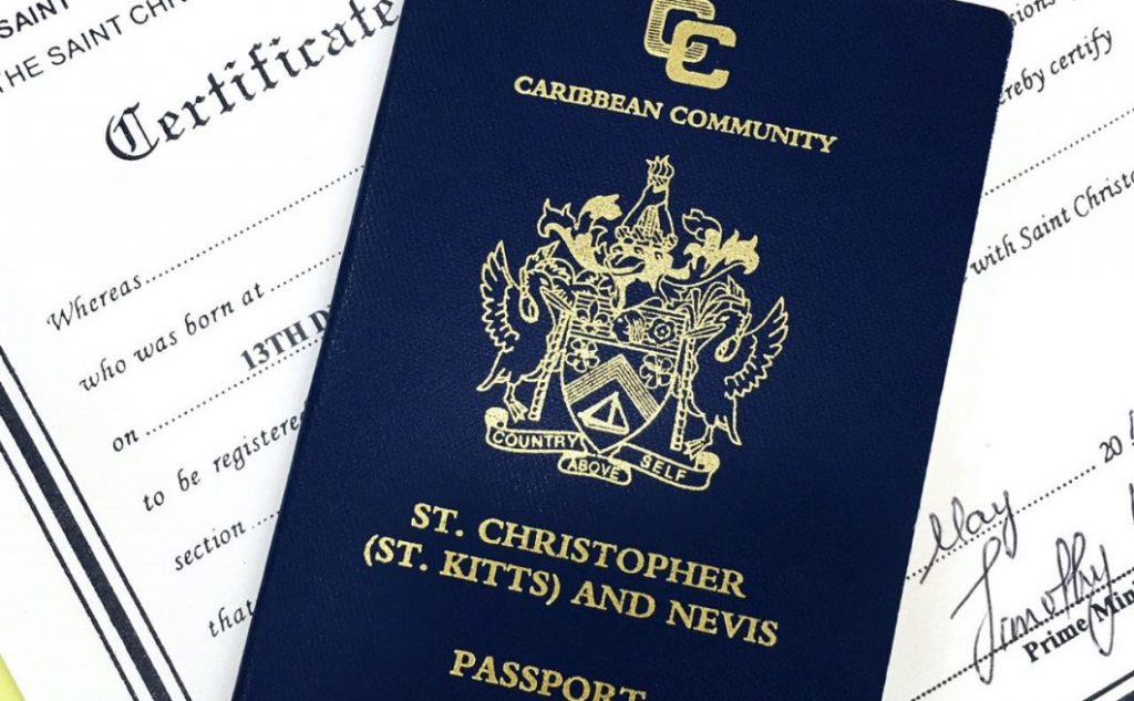 Đầu tư định cư St.Kitts and Nevis vùng Caribbean miễn visa đến châu Âu