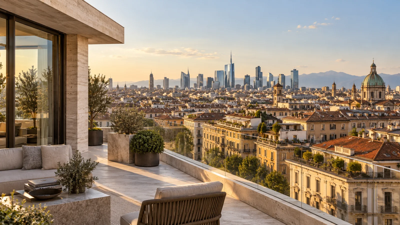 Không gian đô thị và kinh doanh tại Milan, Ý