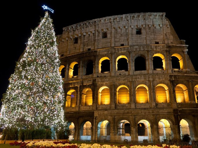 cây thông Noel đẹp nhất Châu Âu