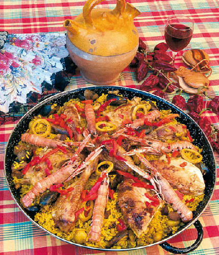 Cơm Paella, Tây Ban Nha