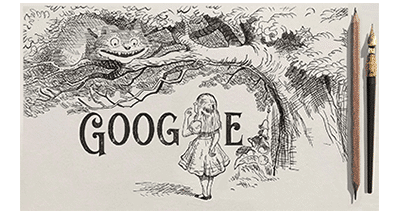 Sir John Tenniel là ai? Google thay đổi logo tưởng niệm Sir John Tenniel's 200th Birthday